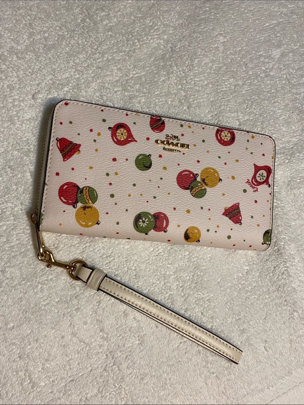 Coach Ornament Wristlet